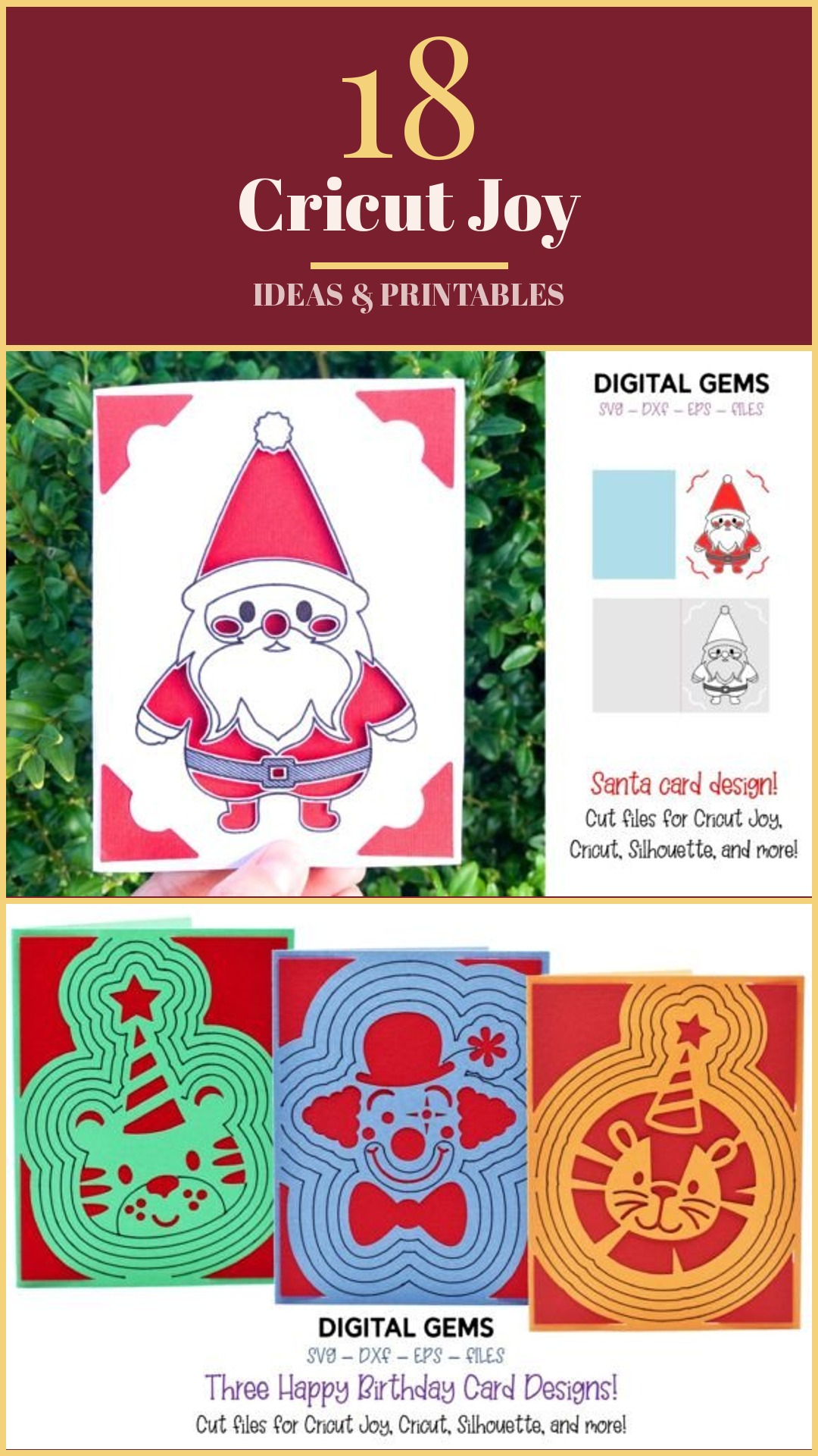 18 Cricut Joy